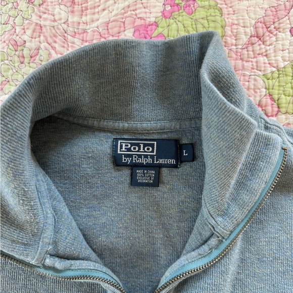 Polo Ralph Lauren Quarter-Zip Pullover Men’s Large - Picture 3 of 7